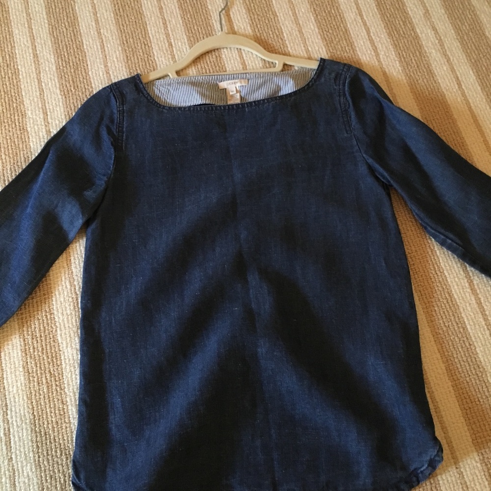 J. Crew Denim Top